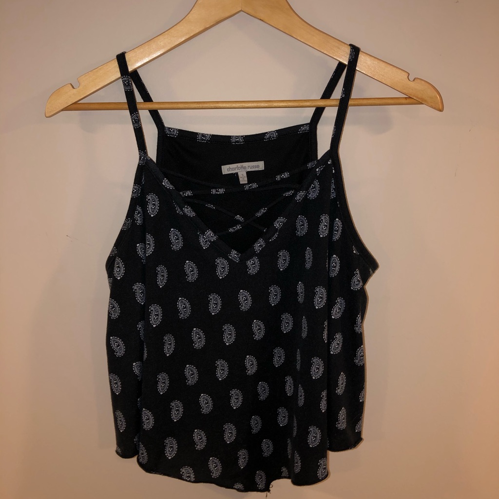 Fun Patterned Tank Top.